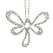Picture of 14K White Gold Diamond Necklace