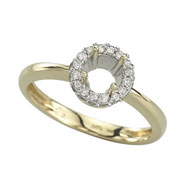 Picture of Diamonds Semi-Mount Ring
