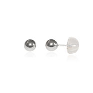 Picture of 14K White Gold Polished 3mm Ball Post Earrings