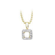 Picture of Semi-Mount Diamond Pendant W/Chain