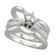 Picture of 14K White Gold Diamond Ring
