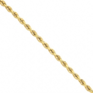 Picture of 14k 7mm D/C Rope with Barrel Clasp Chain