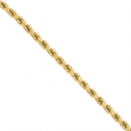 Picture of 14k 8mm D/C Rope with Barrel Clasp Chain anklet