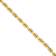 Picture of 14k 10mm D/C Rope with Barrel Clasp Chain