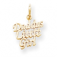 Picture of 10k Daddys Little Girl Charm