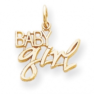 Picture of 10k Baby Girl Charm