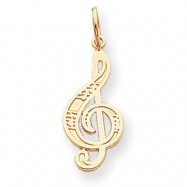 Picture of 10k TREBLE CLEF CHARM