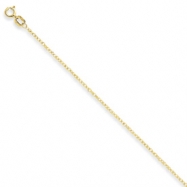 Picture of 10k Carded Cable Rope Chain