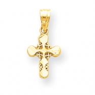 Picture of 10k Polished Cross Charm