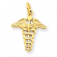 Picture of 14k Caduceus Charm