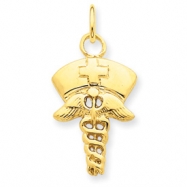 Picture of 14k Nurse Symbol Charm