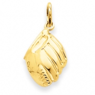 Picture of 14k Baseball Glove Charm