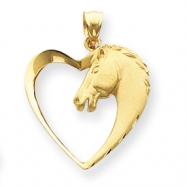 Picture of 14k Horse Pendant