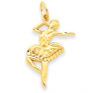 Picture of 14k Ballet Dancer Charm