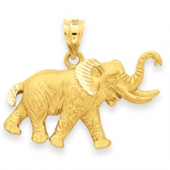 Picture of 14k Elephant Pendant