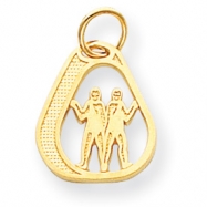 Picture of 14k Gemini Charm
