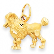 Picture of 14k Poodle Dog Charm