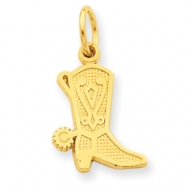 Picture of 14k Cowboy Boot Charm