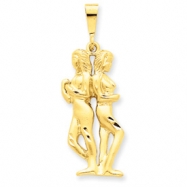 Picture of 14k Gemini Zodiac Charm