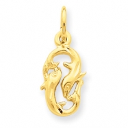 Picture of 14k Pisces Zodiac Charm