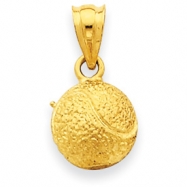 Picture of 14k Tennis Ball Pendant