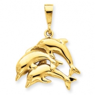Picture of 14k Dolphin Charm
