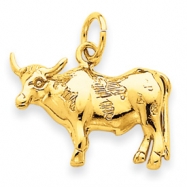 Picture of 14k Cow Pendant