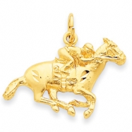 Picture of 14k Horse w/Jockey Charm