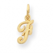 Picture of 14ky Casted Initial F Charm