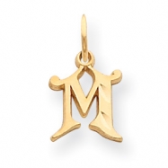 Picture of 14k Initial M Charm