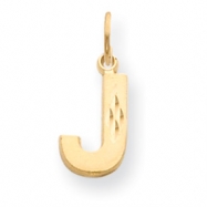Picture of 14k Initial J Charm