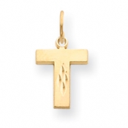 Picture of 14k Initial T Charm