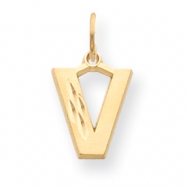 Picture of 14k Initial V Charm