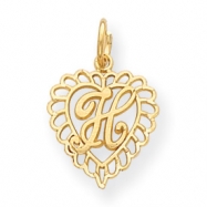Picture of 14k Initial H Charm