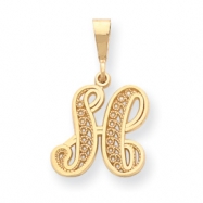 Picture of 14k Initial H Charm