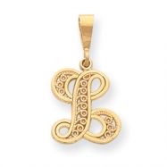 Picture of 14k Initial L Charm