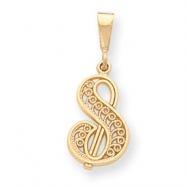 Picture of 14k Initial S Charm