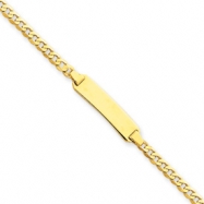 Picture of 14k Curb Link ID Bracelet