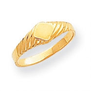 Picture of 14k Child's Fancy Signet Ring