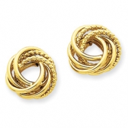 Picture of 14k Love Knot Earrings