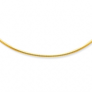 Picture of 14k 3mm Lightweight Omega Necklace chain