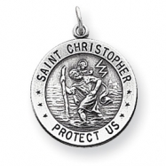 Picture of Sterling Silver St. Christopher Medal