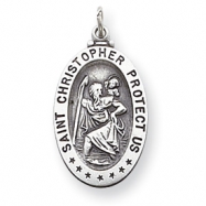 Picture of Sterling Silver St. Christopher Medal