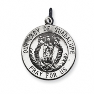 Picture of Sterling Silver Our Lady Of Guadalupe Medal