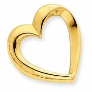 Picture of 14k Heart Slide