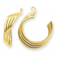 Picture of 14k Polished Hoop Earring Jackets