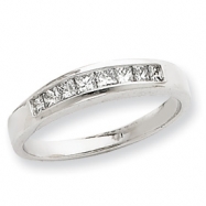 Picture of 14k White Gold AA Diamond wedding band