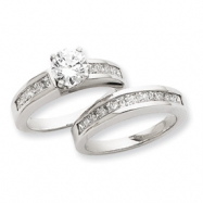 Picture of 14k White Gold VS Diamond engagement ring