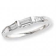 Picture of 14k White Gold VS Diamond wedding band