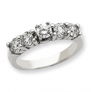 Picture of 14k White Gold A Diamond engagement ring